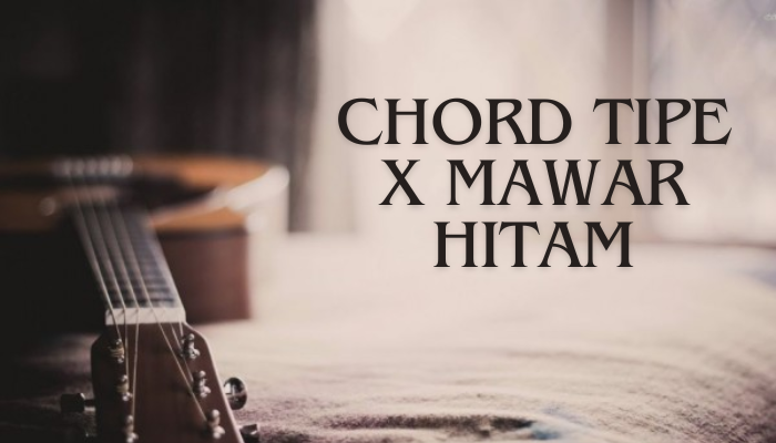 Chord Lagu Mawar Hitam Tipe X Terbaru