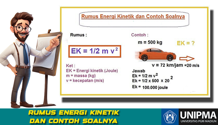 Energi Kinetik Pengertian Rumus Mudah Dipahami