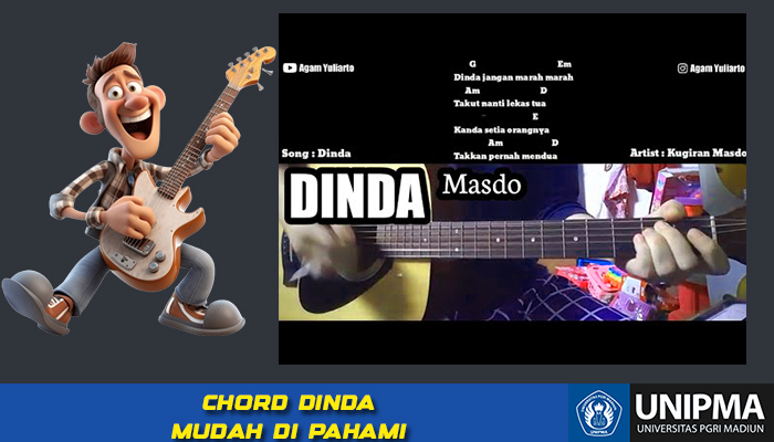 Chord Gitar dan Lirik Lagu dinda Viral Tiktok