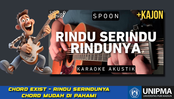 Chord Kunci Gitar dan Lirik Rindu Serindu-Rindunya