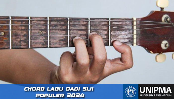 Chord Gitar dan Lirik Lagu Dadi Siji