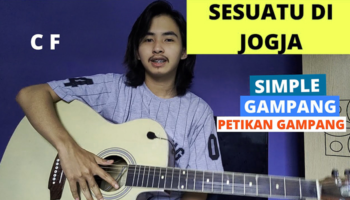 Lirik Lagu dan Chord Gitar Sesuatu di Jogja