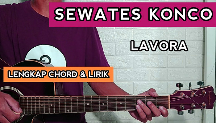 Chord Lagu Sewates Konco Viral Mudah Di Pahami