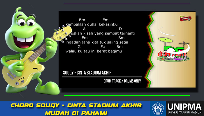 Chord Cinta Stadium Akhir (CSA) dari SouQy