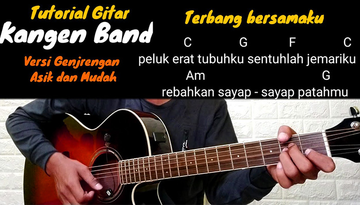 Lirik dan Chord Gitar Lagu Terbang Bersamaku Terbaru