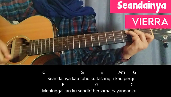 Chord Gitar Seandainya dari Vierra Terbaru