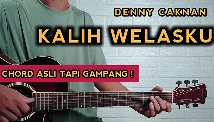 Lirik dan Chord Gitar Kalih Welasku