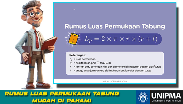 Rumus Luas Permukaan Tabung Dan Cara Menghitungnya