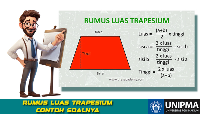 Rumus Trapesium Dan Contoh Soal Beserta Pembahasanya