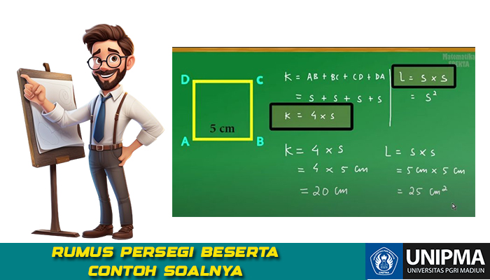 Rumus Persegi Beserts Contoh Soalnya