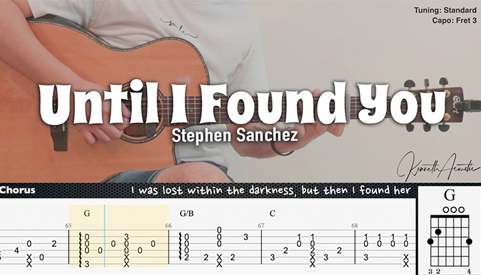 Until I Found You Chord